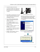 Предварительный просмотр 23 страницы NETGEAR WAG311 - Dual Band Wireless PCI Adapter Installation Manual