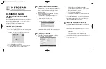 NETGEAR WG311T Installation Manual preview