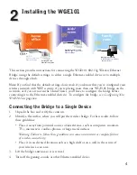 Preview for 6 page of NETGEAR WGE101 User Manual