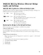 Preview for 18 page of NETGEAR WGE101 User Manual