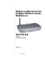 NETGEAR WGR614 v4 Reference Manual предпросмотр