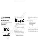 NETGEAR WGR614 Installation Manual предпросмотр