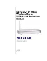 NETGEAR WGR614v8 - 54 Mbps Wireless Router Reference Manual предпросмотр