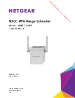 Предварительный просмотр 1 страницы NETGEAR WN3000RP User Manual