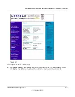 Предварительный просмотр 23 страницы NETGEAR WN802T Reference Manual