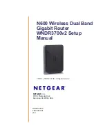 NETGEAR WNDR3700v2 Setup Manual предпросмотр