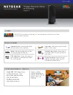 NETGEAR WNDR37AV-100NAS Brochure предпросмотр