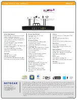 Предварительный просмотр 3 страницы NETGEAR WNDR37AV Datasheet