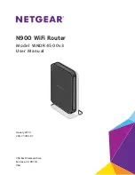 Предварительный просмотр 1 страницы NETGEAR WNDR4500v3 User Manual