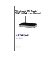 NETGEAR WNR1000-2VCNAS User Manual предпросмотр