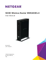 Предварительный просмотр 1 страницы NETGEAR WNR2000v4 User Manual