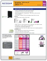 Предварительный просмотр 1 страницы NETGEAR WNR3500v2 - RangeMax Wireless N Gigabit Router Datasheet