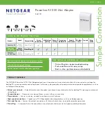 Preview for 1 page of NETGEAR XAV1101/XAVB1101 Datasheet