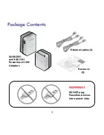 Preview for 3 page of NETGEAR XAV2101 - POWERLINE AV 200 NANO ADAPTER Installation Manual