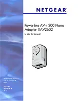 NETGEAR XAV2602 User Manual preview