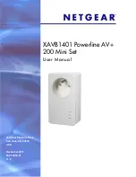 Preview for 1 page of NETGEAR XAVB1401 User Manual