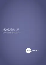 Предварительный просмотр 1 страницы Netgenium AUG3201-IP Configuration Manual