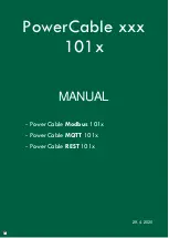 Netio PowerCable Modbus 101 Series Manual preview