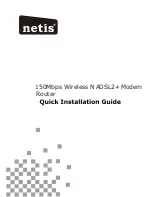 Netis DL4311 Quick Installation Manual preview