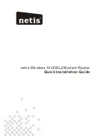 Netis DL4422 Quick Installation Manual preview