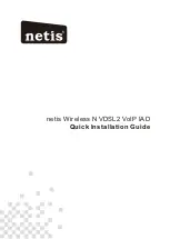 Netis DL4422V Quick Installation Manual preview