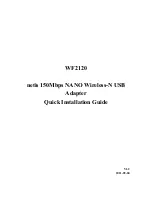 Предварительный просмотр 1 страницы Netis WF2120 Quick Installation Manual