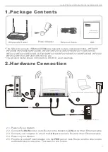 Предварительный просмотр 3 страницы Netis WF2409E Quick Installation Manual