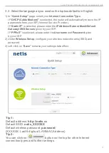 Предварительный просмотр 5 страницы Netis WF2419 Quick Installation Manual