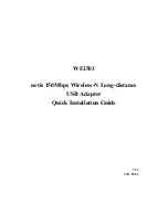 Preview for 1 page of Netis WF2503 Quick Installation Manual