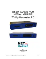 NETmc Marine 73fifty Series User Manual предпросмотр