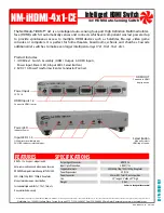 Preview for 1 page of NetMedia NM-iHDMI-4x1-CE Manual