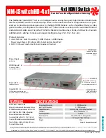 NetMedia NM-iSwitchHD-4X1 Quick Start Manual preview