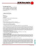 Preview for 3 page of NetMedia NM-kickAMP-40 Specifications