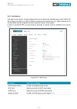 Предварительный просмотр 142 страницы NetModule NB1800 User Manual