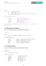 Предварительный просмотр 191 страницы NetModule NB1800 User Manual