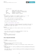Предварительный просмотр 194 страницы NetModule NB1800 User Manual