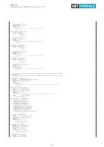 Предварительный просмотр 217 страницы NetModule NB1800 User Manual