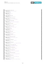 Предварительный просмотр 221 страницы NetModule NB1800 User Manual