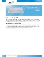 Предварительный просмотр 1 страницы NetModule NB2700 Quick Start Manual