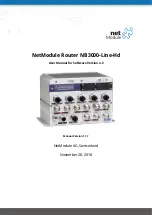 NetModule NB3000-Line-Hd User Manual предпросмотр