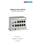 Предварительный просмотр 1 страницы NetModule NB3720 User Manual