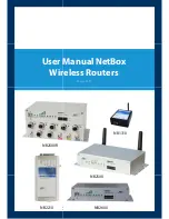 Предварительный просмотр 1 страницы NetModule NetBox NB1310 User Manual