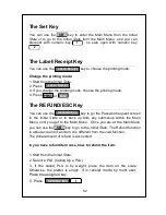 Предварительный просмотр 87 страницы Nets LABEL PRINTING SCALE Operating Manual