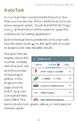 Preview for 45 page of Netscout LinkRunner G2 User Manual