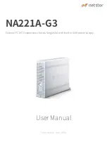 Preview for 1 page of Netstor NA221A-G3 User Manual