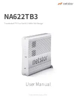 Netstor NA622TB3 User Manual preview