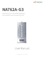 Netstor NA762A-G3 User Manual preview