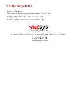 Предварительный просмотр 5 страницы netsys NV-100SFP-M Quick Start Manual