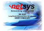 Предварительный просмотр 1 страницы netsys NV-202P User Manual