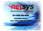 Предварительный просмотр 1 страницы netsys NV-450M User Manual